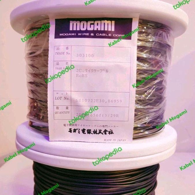 MOGAMI 3031 kabel audio dan kabel mic stereo - Miniatur Balance Mic cable / Lavalier