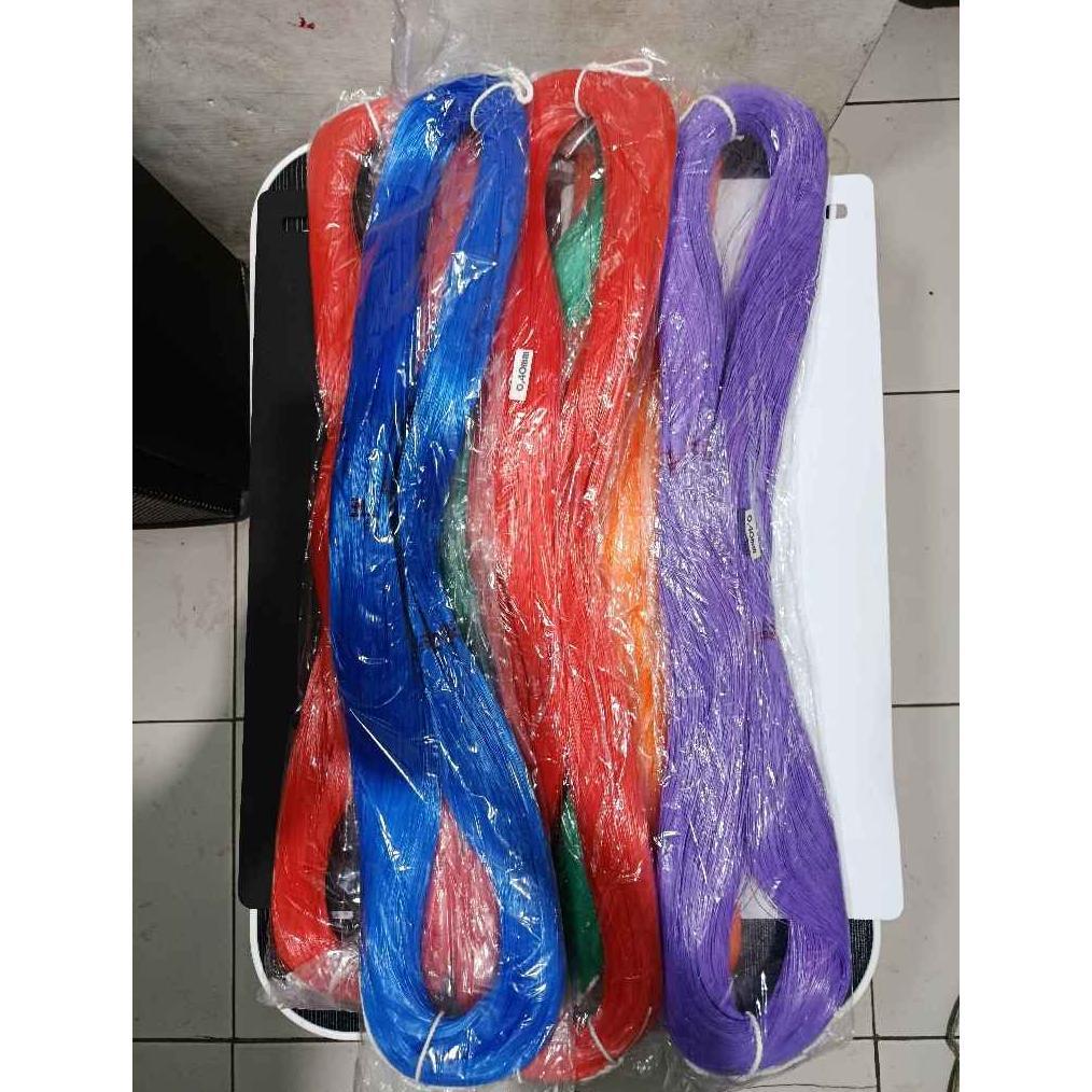 TOYSTORYSTORAGE ( 1 BUNGKUS ISI 10 IKAT ) KENUR LAYANGAN SENAR PAUS ONTELAN SIZE 0.40  WARNA RANDOM 
