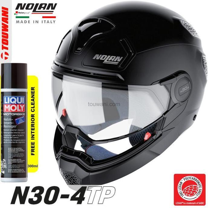 Helm Nolan N30-4 N304 TP Classic Flat Black terlaris