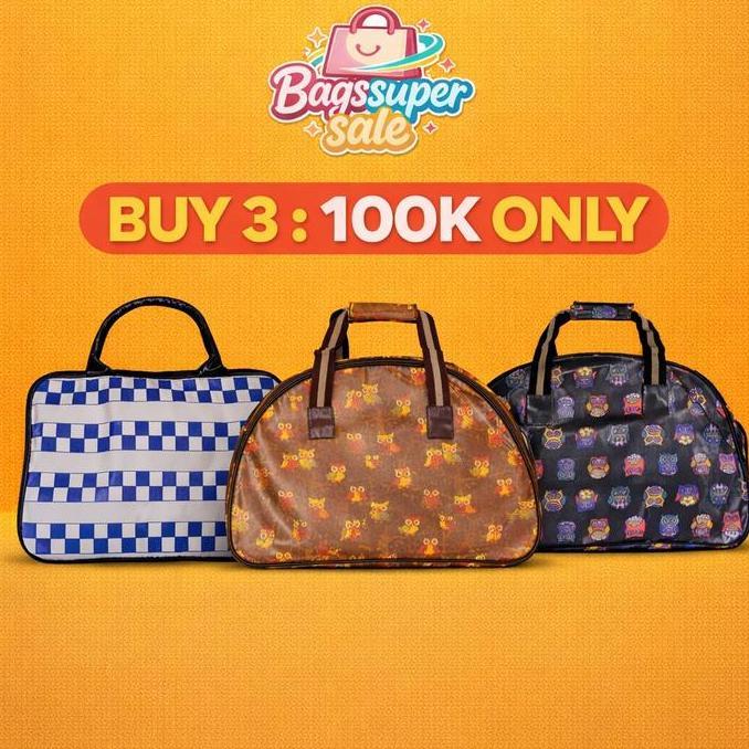 Grosir Promo Flash Sale Beli 1 Dapat 3 Tas