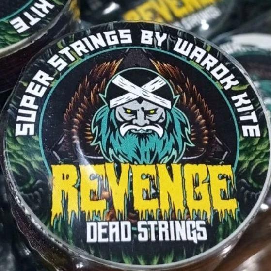 ABIMAYUSHOP GELASAN SUPER STRINGS BY WAROK KITE REVENGE SENAR MATOT PUTIH ORIGINAL