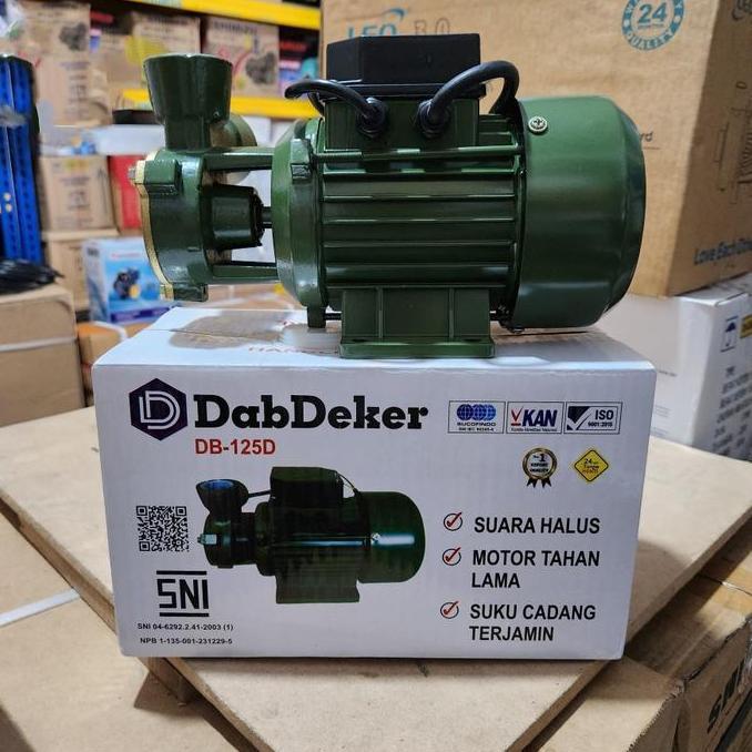 Pompa Air Kecil Bantu Dorong Dabdeker 125 / Pompa Air Booster Pendorong Hisap Air 125 Watt Terbatas
