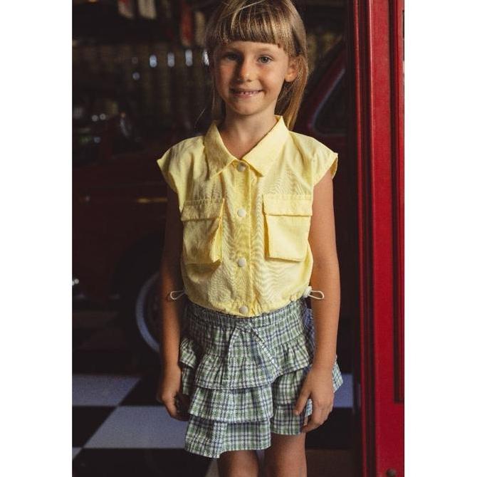 Bohopanna - Parachute Crop Top Bohopanna - Baju Anak Perempuan - Baju Anak - Baju Crop Anak - Pakaia