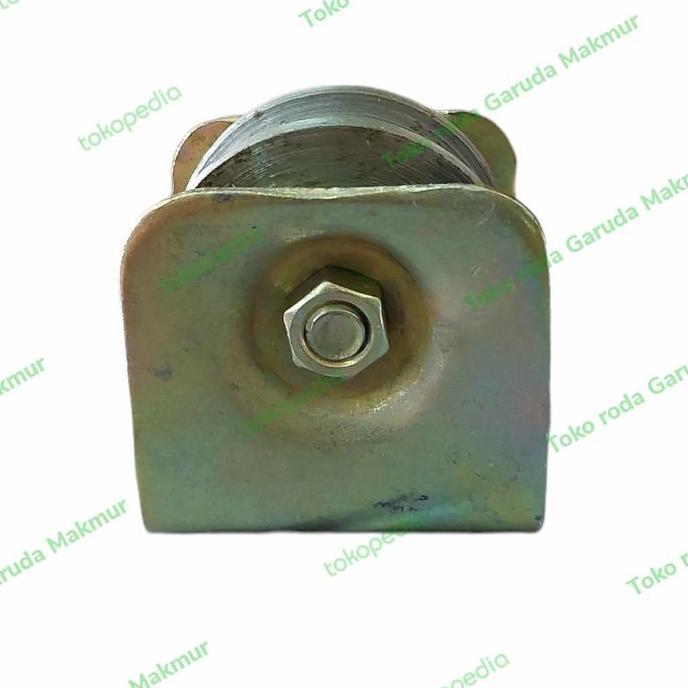 RODA PINTU GESER/RODA PINTU PAGAR/RODA PAGAR BESI 2IN SIKU HEMAT