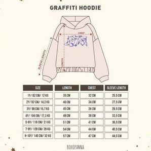 Bohopanna Graffiti Hoodie / Jaket Anak