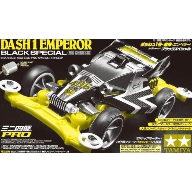 TAMIYA 95296 DASH 1 EMPEROR BLACK SPECIAL (2023) Diskon