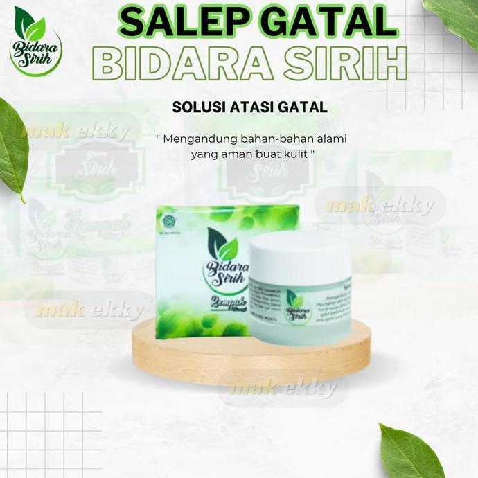 Salep Gatal Bidara Sirih untuk gatal kulit Eksim Kurap Panu Kudis Selangkang & wajah berjerawat