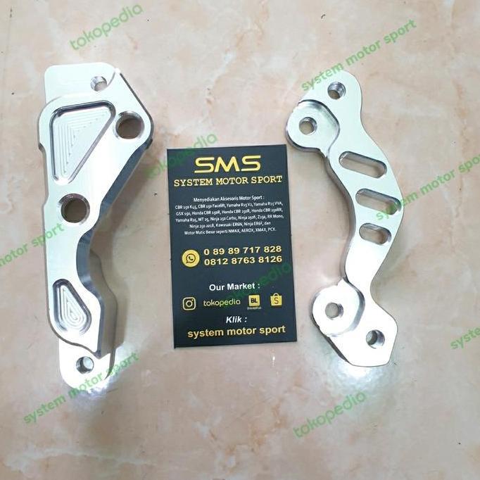 BREKET KALIPER BREMBO PCX 150 / 160 DEPAN BELAKANG CNC HIGH QUALITY