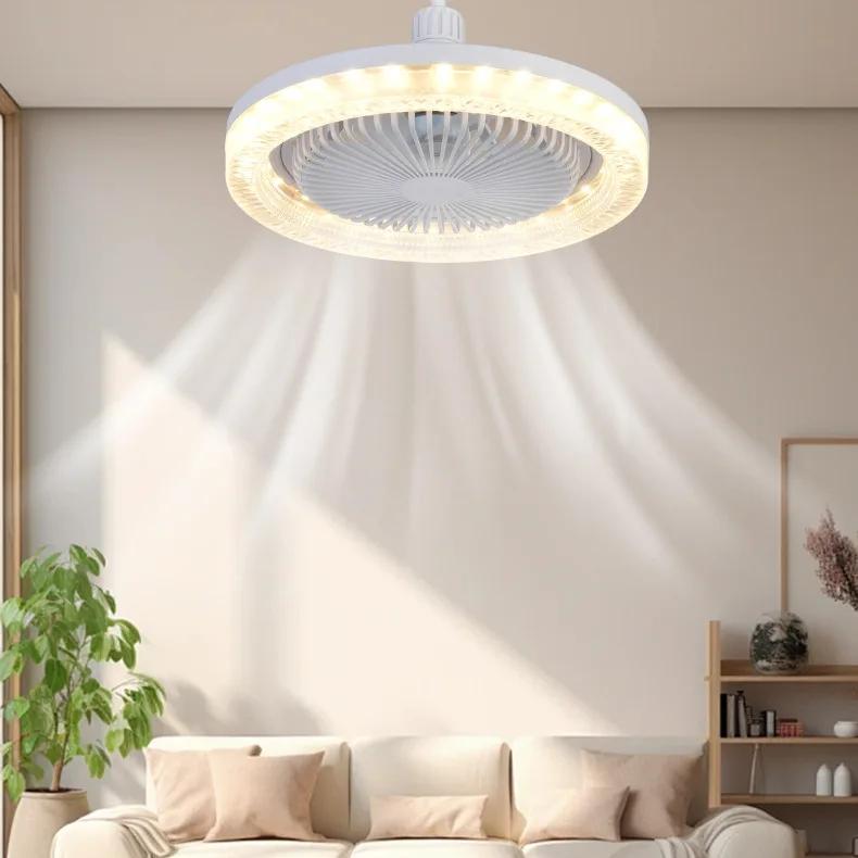 Lampu Kipas Super Terang - Lampu Kipas 50W Angin Besar Dengan Remote Control Ceiling Fan Kecil Murah
