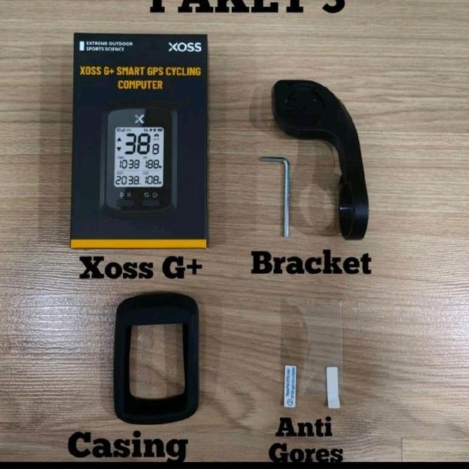 XOSS G+ Smart GPS Cycling Computer Speedometer Sepeda Xoss G+ GPS C-Comp Digital Wireless Bluetooth 