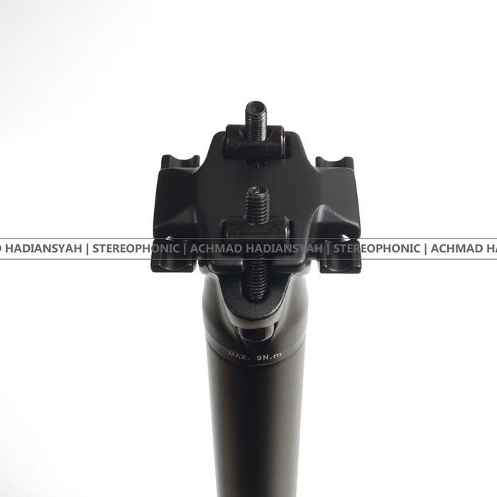 SEATPOST UNITED 30.9MM PANJANG 400MM SEATPOST 30.9 SEATPOST 30,9 HITAM ORIGINAL DAN TERPERCAYA