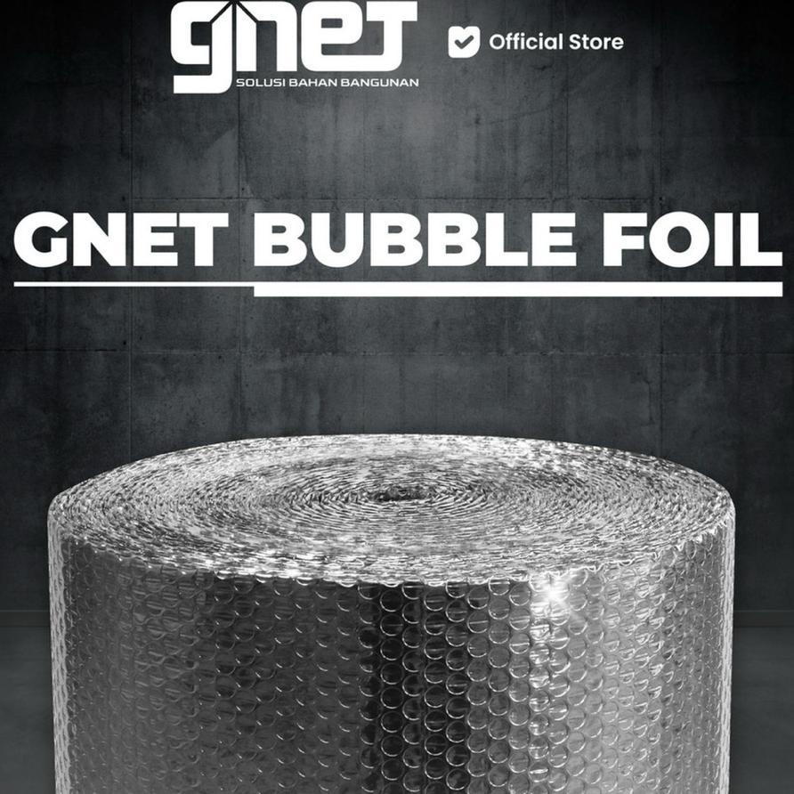 Gnet Foil Peredam Panas - Bubble | Alumunium Insulasi Atap