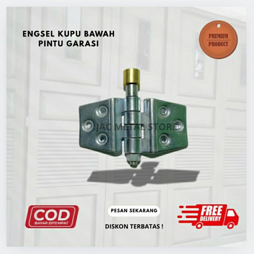 (Terbaru) Engsel pintu garasi (engsel bawah) pintu lipat tekuk besi engsel murah berkualitas (Terlar