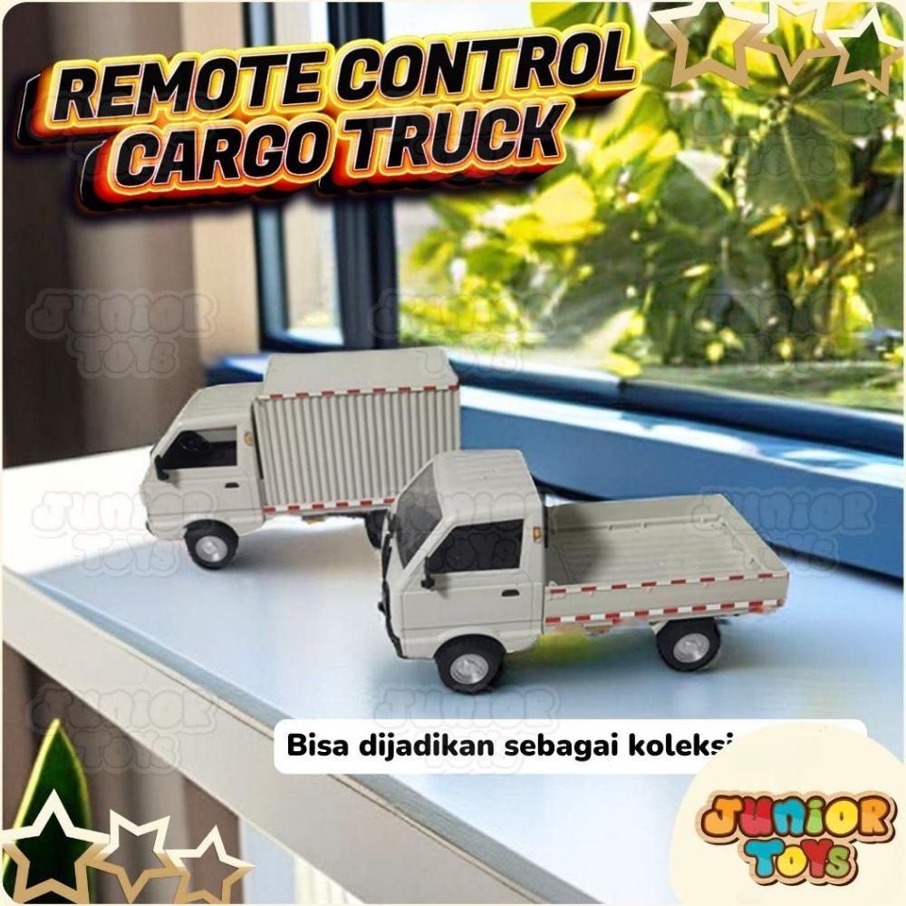best deals mobil remote control rc pick up box cargo truck miniatur carry apv mainan rc mobilan truk
