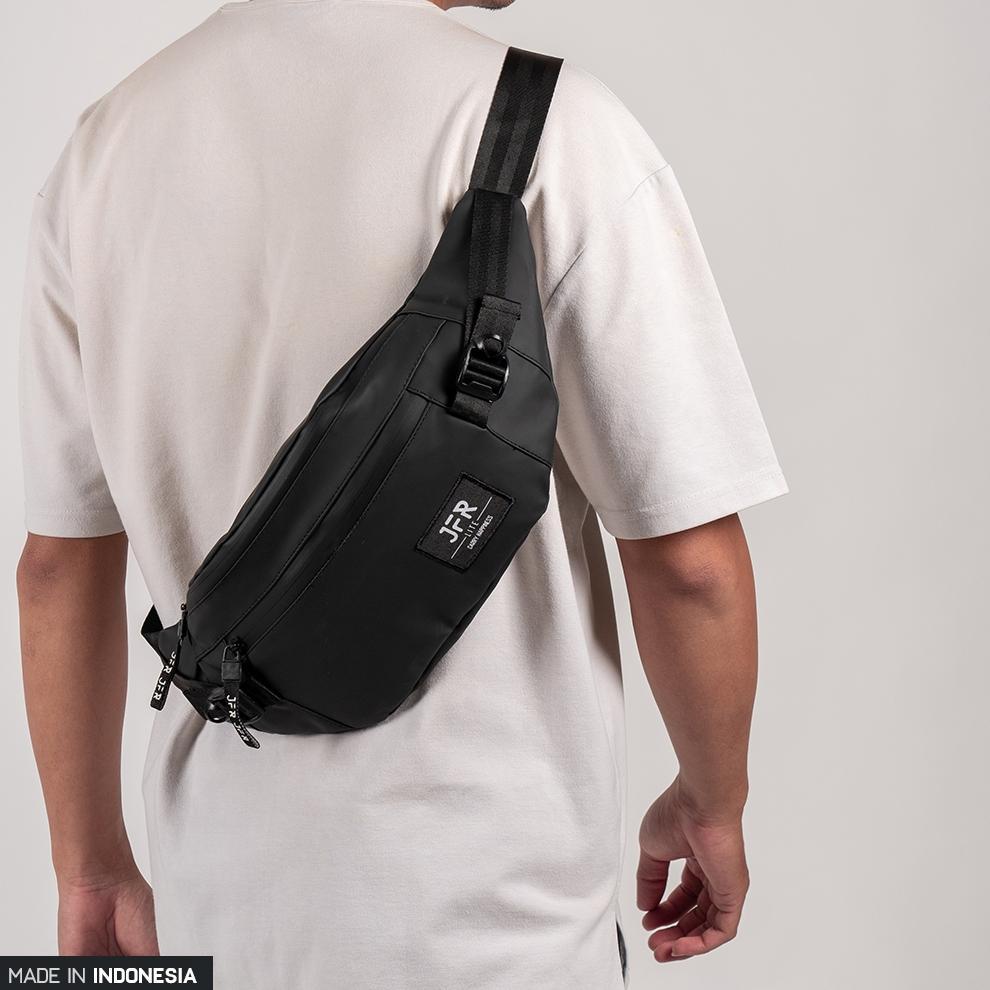 HEMAT JFR Lark Waist Bag - Tas Selempang Bahan Polyester JT43