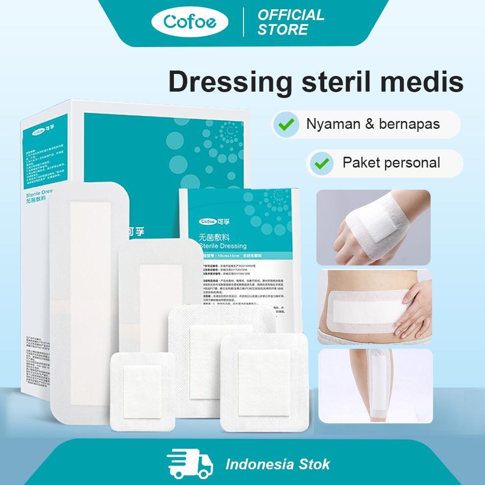 Cofoe Plester Putih Medis Perekat Perban Micropore Untuk Luka Perban Luka Besar Kasa Steril Termurah