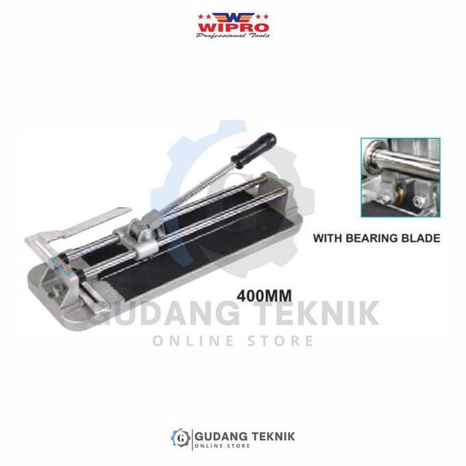 SAVAN Alat Potong Keramik Granit Marmer Manual Dorong 400mm WIPRO CM-440B