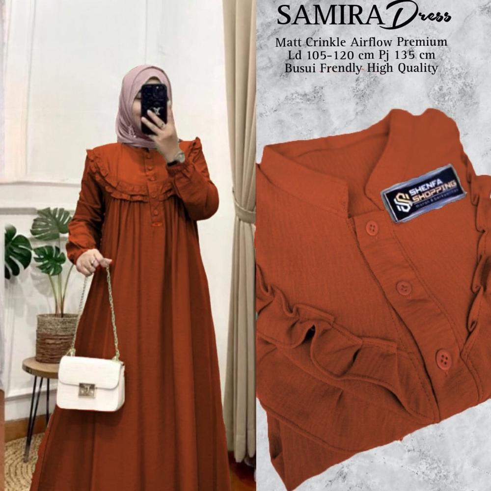 FAVORIT GAMIS CRINKLE AIRFLOW TERBARU / GAMIS CRINKLE JUMBO LD 120