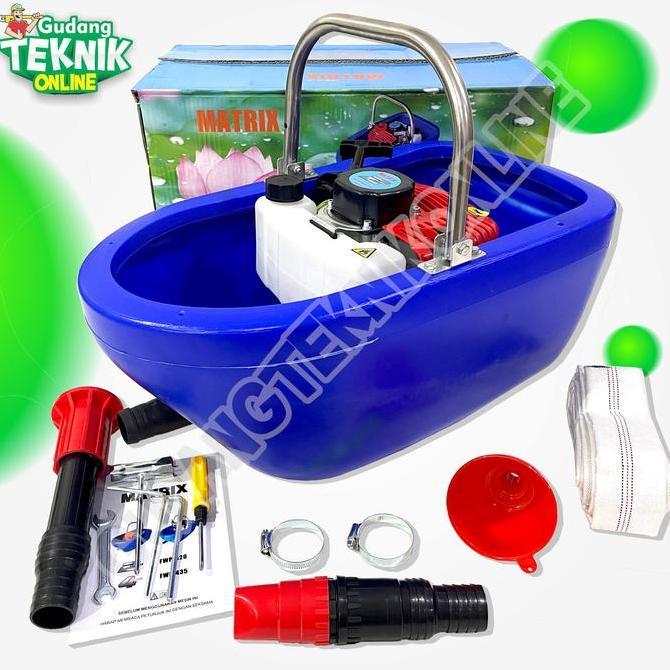 XERANA Mesin Floating Pump FWP-520 MATRIX Pompa Air Ampung Floating Water