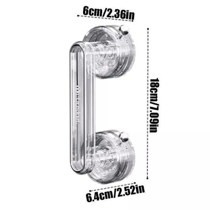 MANAZY Pegangan Pintu Kamar Mandi Lemari Kulkas/Pegangan Pintu Kulkas Tempel / Door Handle Lemari / 