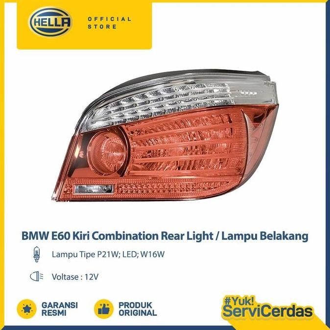 Stop Lamp Hella BMW E60 Kiri Combination Rear Light/Lampu Belakang
