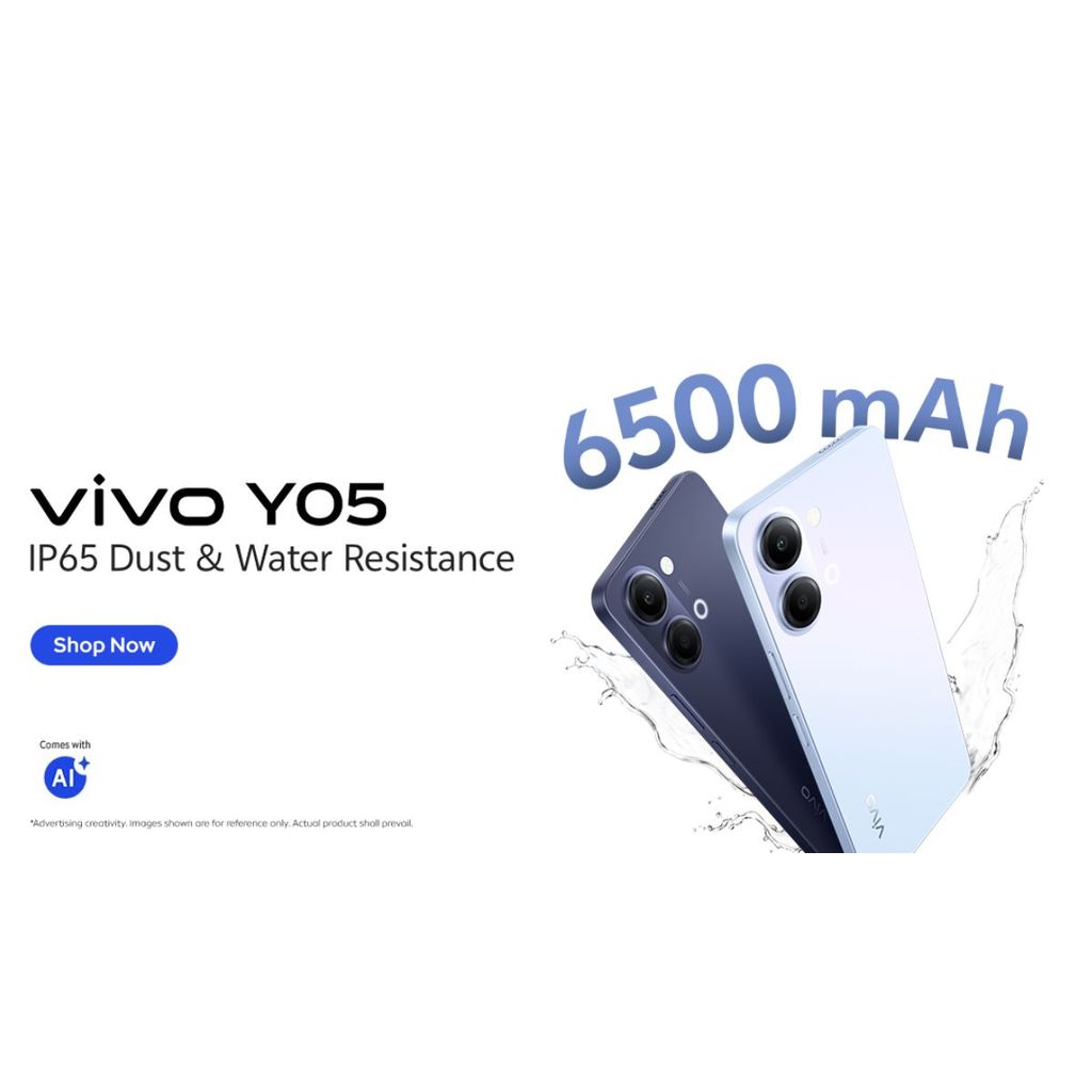 New Smartphone Vivo Y05 Garansi Resmi