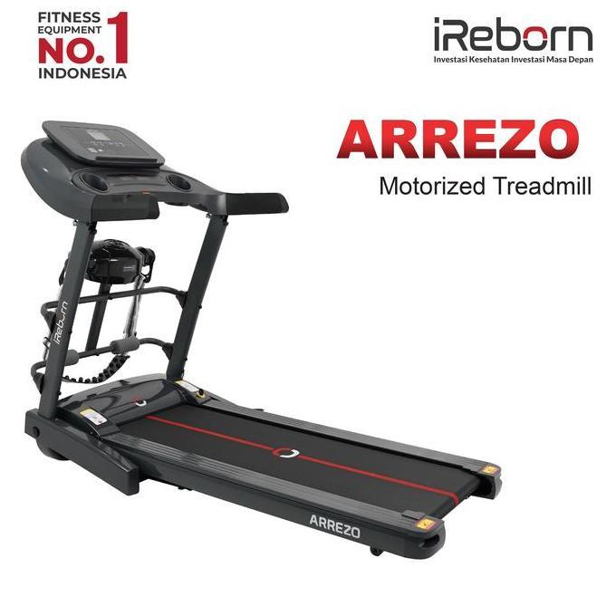 Treadmill Elektrik iReborn Arrezo - Alat Fitness Gym Olahraga Rumahan