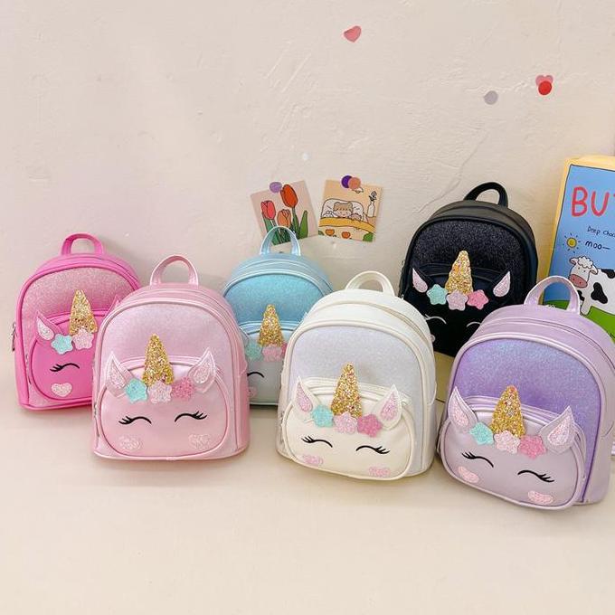 NEW COD TAS RANSEL MINI ANAK PEREMPUAN MOTIF UNICORN / TAS MINI ANAK PEREMPUAN TERBARU / BACKPACK MI