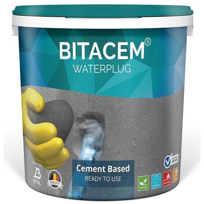 4Kg Bitacem Waterplug Penyumbat Kebocoran Beton & Dinding