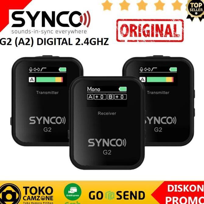 TERLARIS SYNCO G2 A2 DUAL WIRELESS MICROPHONE