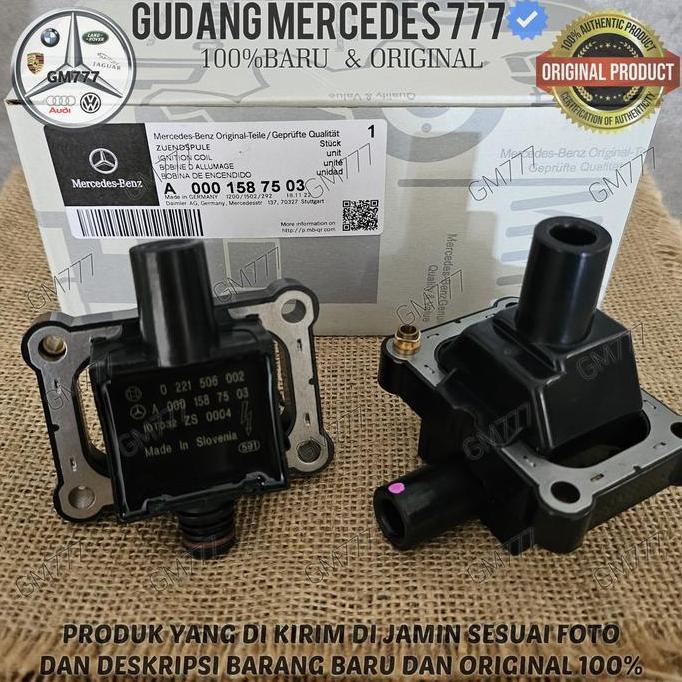 Coil Ignition Mercedes M111 M104 W202 W210 W124 Koil Mercy A0001587503