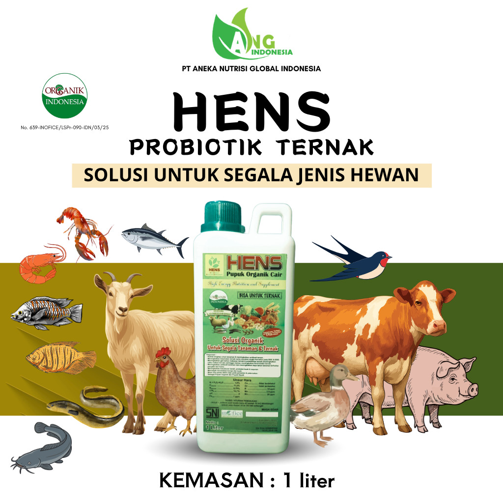 Probiotik HENS TERNAK
