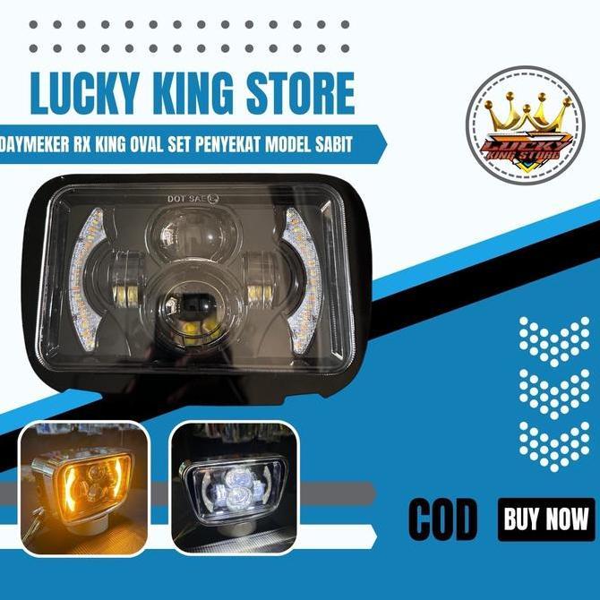 LAMPU DAYMEKER RX KING OVAL SABIT TERMURAH
