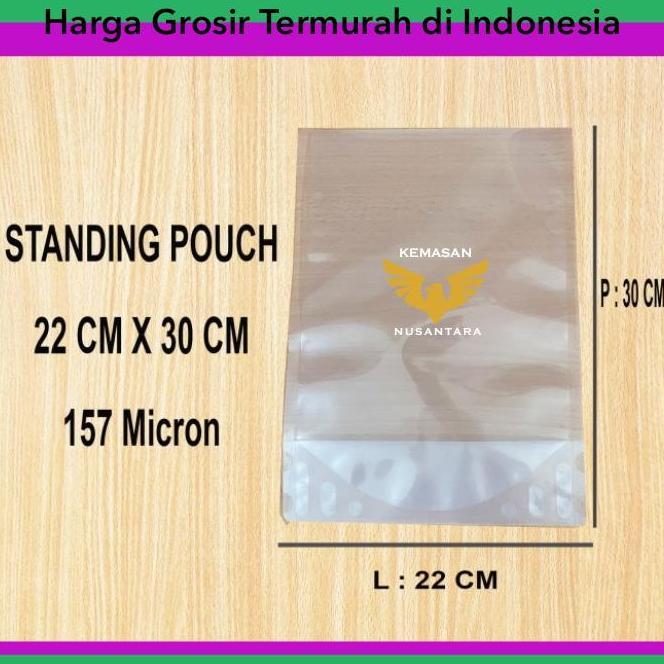 TERMURAH - 100Pcs Standing Pouch 22 x 30 Termurah, Kemasan Pouch, Plastic Pouch
