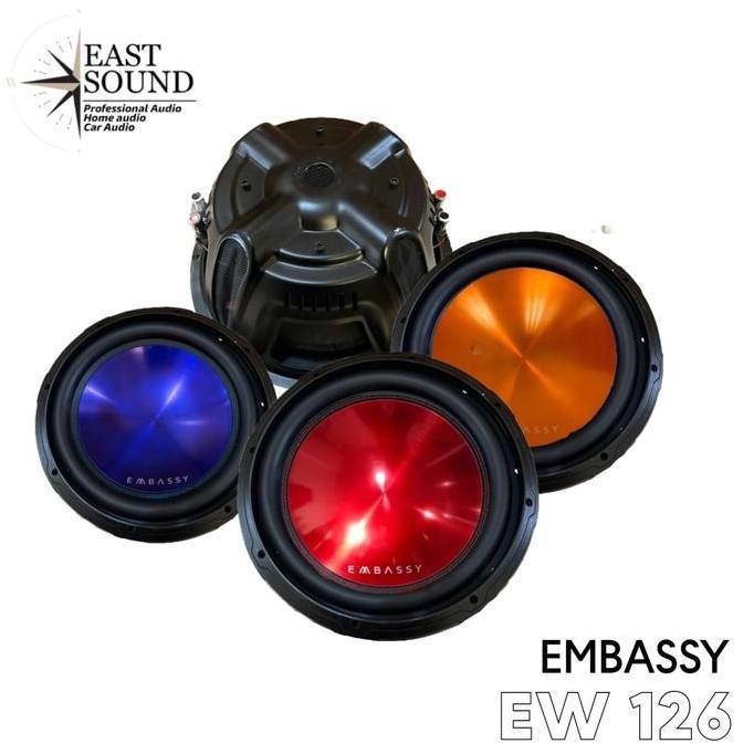 TERMURAH - Subwoofer Embassy EW-126 12 inch high power