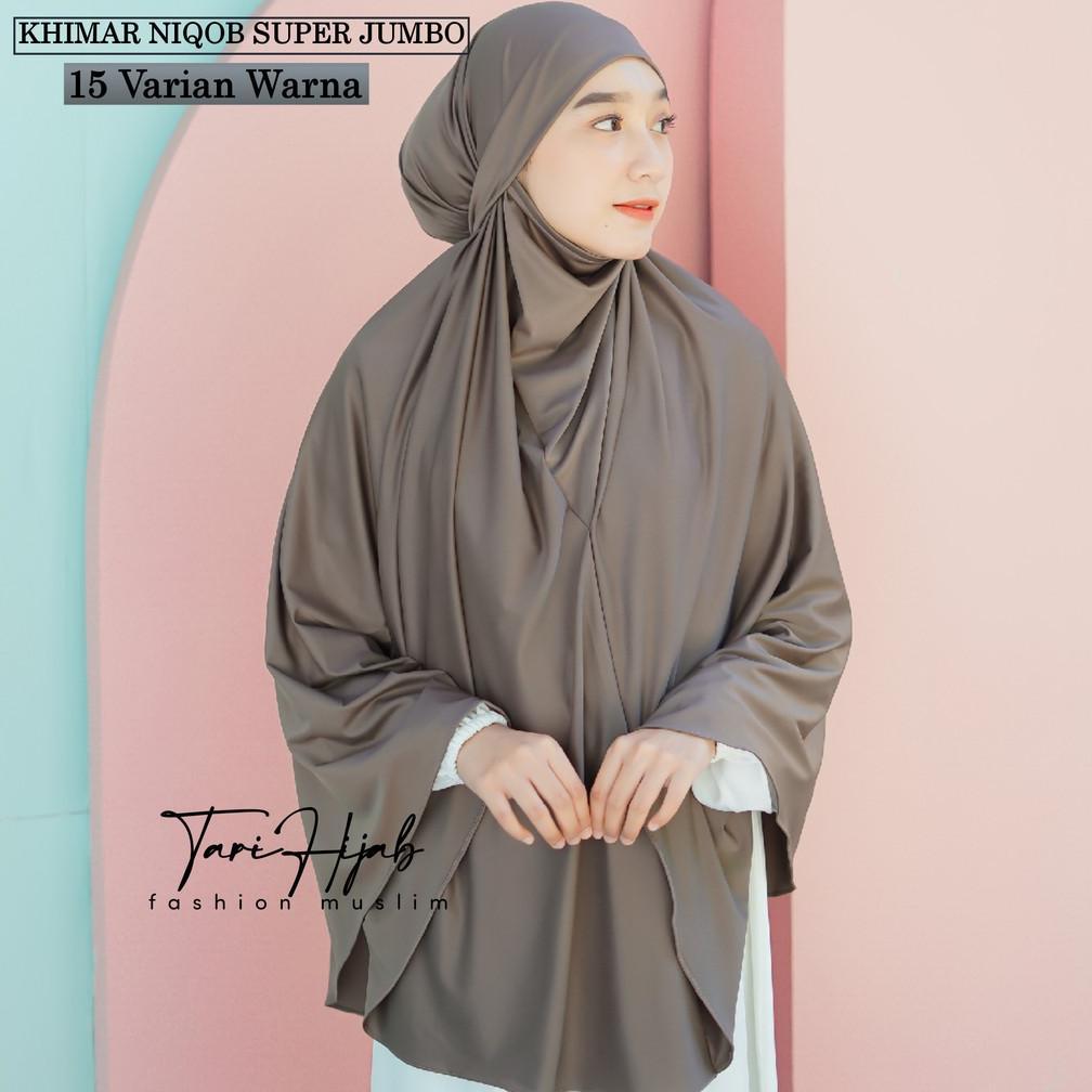 RECOMMENDED Jibab Instan Terbaru Premium Khimar Syari Jumbo Hijab Cadar