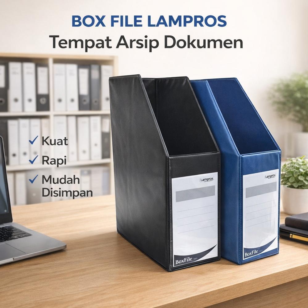 Box File Lipat Karton Tebal (Lampros)