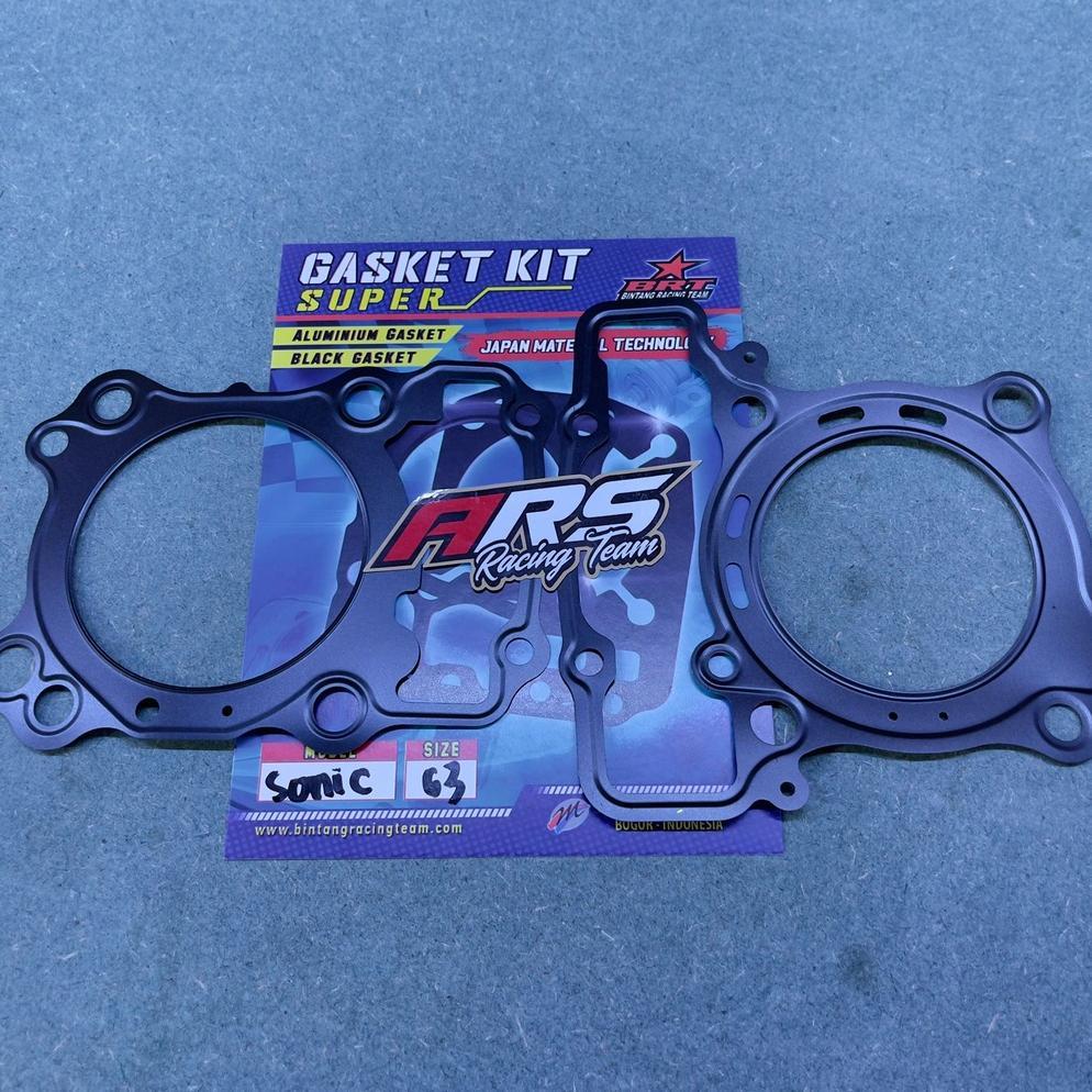 GASKET PAKING BRT BLOK HEAD SONIC - SUPRA GTR - CBR CB 150 LED - PACKING BRT BORE UP