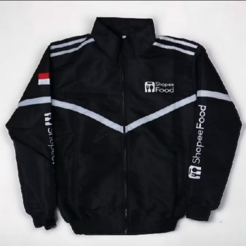 MURAH Jaket bomber hitam jaket sp food