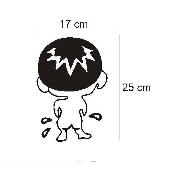 Hiasan Stiker Closet Anak Kecil Cutting Sticker Walldecor Wallstiker