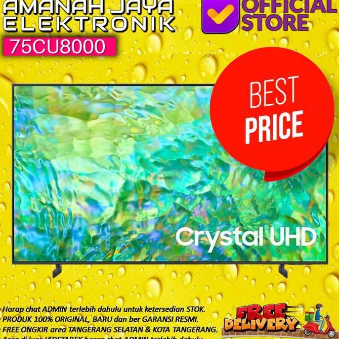 SAMSUNG UA75CU8000KXXD SMART TV 4K 75 inch | SAMSUNG 75CU8000 CU8000