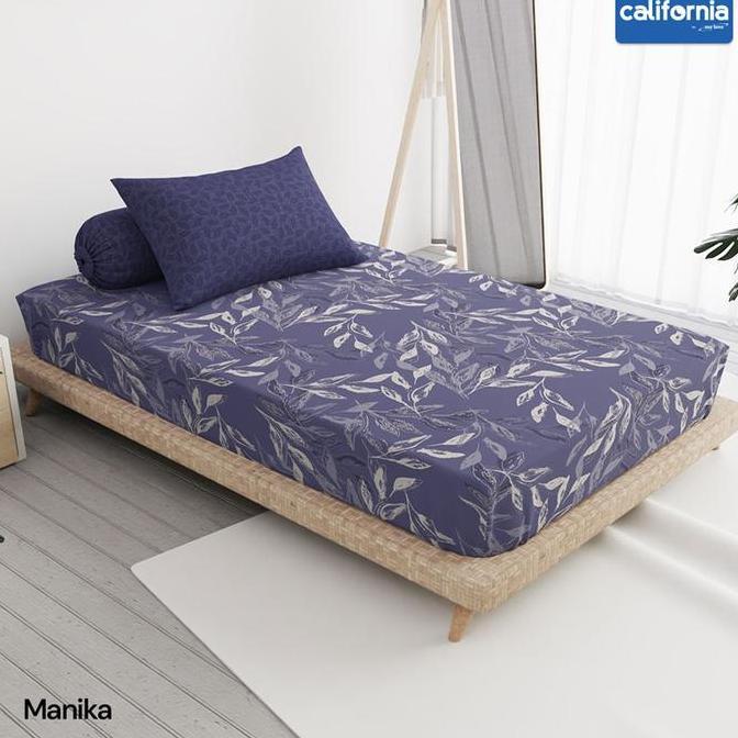 CALIFORNIA Sprei Single Fitted California Ukuran 100x200 Sprei California Single No 4