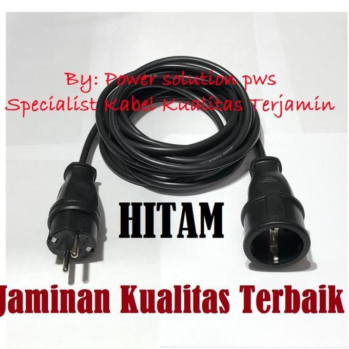 Kabel Listrik Tambahan ( Extension ) 20 Meter Kabel Rol colokan kabel