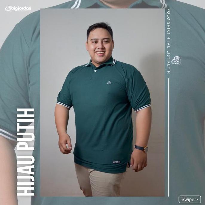 Baju kaos kemeja kerah pria jumbo bsize 3XL 4XL 5XL 6XL 7XL 8XL new