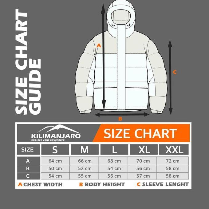 Kilimanjaro Stronghold Jaket Puffer - Jaket Musim Dingin Kilimanjaro