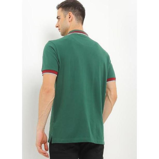 Hush Puppies Kaos Polo Pria Ginova Green
