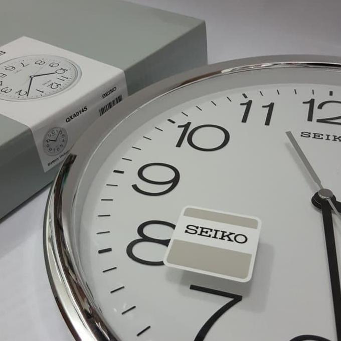Jam Dinding Seiko Qxa020 Original 100% Bestseller Ukuran Sedang 36Cm