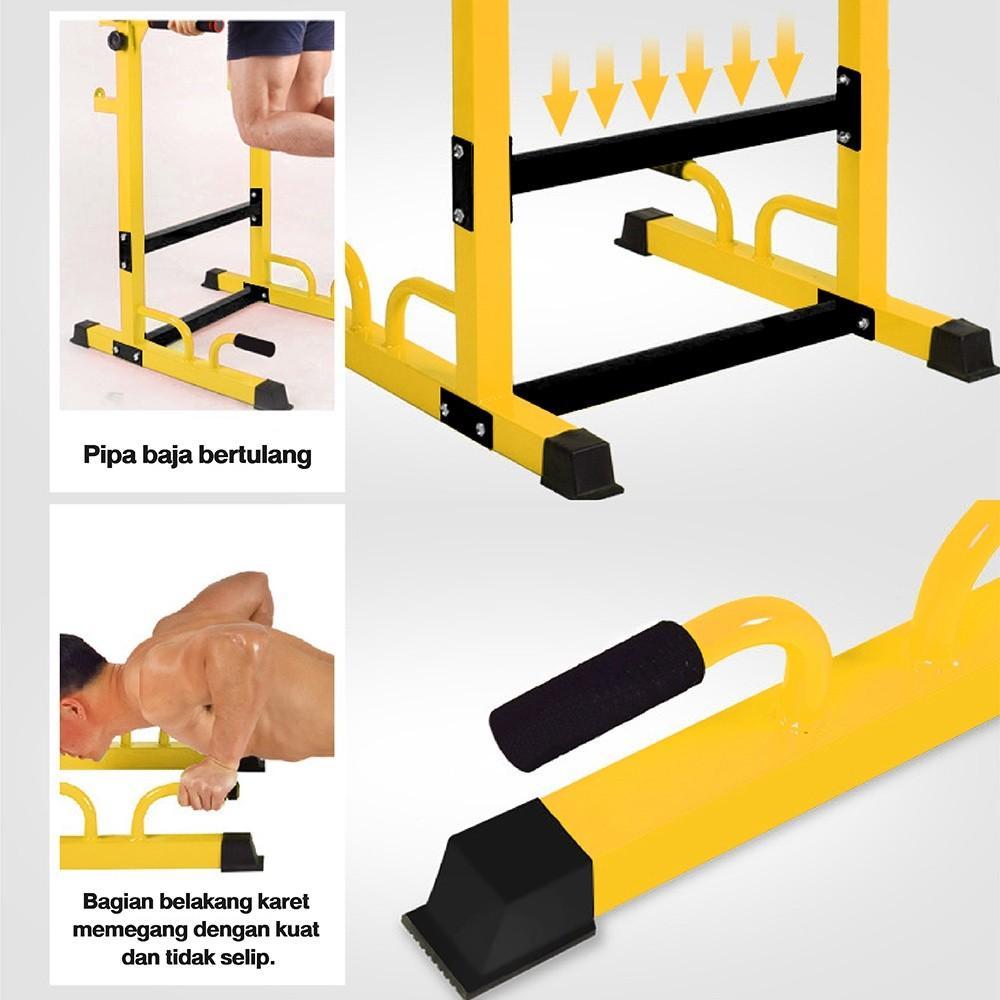 Better Sport Pull Up & Push Up Bar Station Chin Up Multifungsi Alat Pull Up Adjustable Home Gym