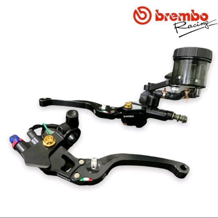 Master Rem Brembo Rcs-98 Set Handle Kiri Kopling + Tabung Big Smoke Universal Ninja Cbr F1Zr Rx King