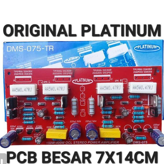 MODUL DRIVER OCL 150W 200W DMS 075 TAMPA TR FINAL PLATINUM AUDIO SOUND SISTEM AMPLI AMPLIFIER MUSIK 